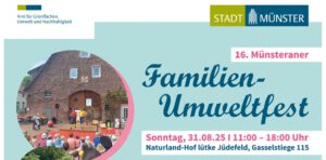 Banner 16. Familien-Umweltfest Münster